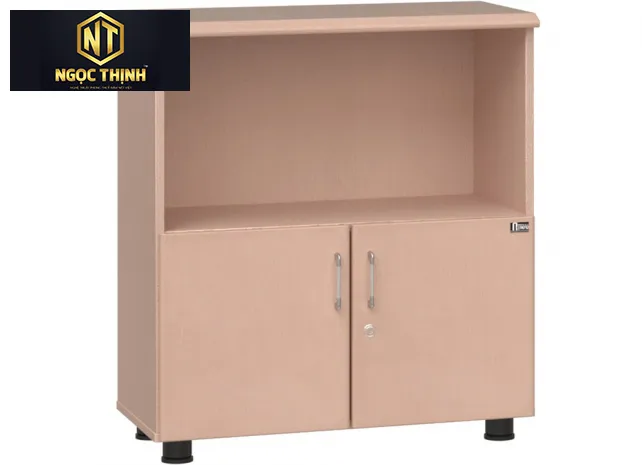 Tủ tài liệu thấp kết hợp giữa hai chất liệu là Laminate và Melamine  NT880SD